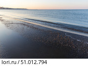 Caspian Sea coastal landscape, Buzovna, Azerbaijan. Стоковое фото, фотограф EugeneSergeev / Фотобанк Лори