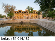 Bolo Haouz Mosque in Bukhara (2022 год). Стоковое фото, фотограф Юлия Белоусова / Фотобанк Лори