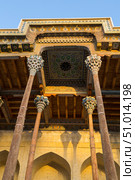 Bolo Haouz Mosque in Bukhara (2022 год). Стоковое фото, фотограф Юлия Белоусова / Фотобанк Лори