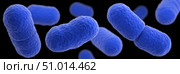 3D illustration of a grouping of Listeria monocytogenes bacteria. Стоковое фото, фотограф Stocktrek Images, Inc. / ТАСС / Фотобанк Лори