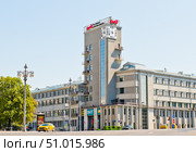 Главный офис компании РЖД. Новая Басманная улица, дом 2. Москва. Россия. Редакционное фото, фотограф E. O. / Фотобанк Лори