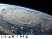 Hurricane Felix over the Caribbean Sea. Стоковое фото, фотограф Stocktrek Images, Inc. / ТАСС / Фотобанк Лори