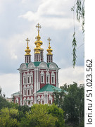 Новодевичий монастырь в Москве. Стоковое фото, фотограф Сергей Дрозд / Фотобанк Лори