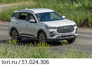 Автомобиль  chery tiggo 7 pro max. Редакционное фото, фотограф Анатолий Володин / Фотобанк Лори