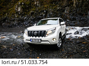 Toyota Land Cruiser Prado 150 (2021 год). Редакционное фото, фотограф Art Konovalov / Фотобанк Лори