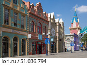 View of Magic City in Tashkent (2022 год). Редакционное фото, фотограф Юлия Белоусова / Фотобанк Лори