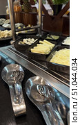 Self-service breakfast buffet Top view group of variety  local Egyptian foods on the table Choosing breakfast at restaurant buffet International buffet in the hotel for meetings and seminars, dining together.Breakfast buffet table filed with assorted foods Breakfast in luxury hotel restaurant includes croissants, fruits, bread, juice and coffee. Plating looks appetizing. Buffet offers fresh assorted ingredients for brunch meal in opulent dining room.Continental Breakfast. Стоковое видео, видеограф Zita Khasanova / Фотобанк Лори
