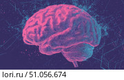 neurons layering brain ai generated. Стоковое AI-изображение, AI-художник Vectorwin / Фотобанк Лори