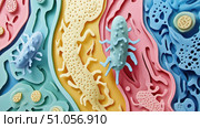 mutation morphing bacteria ai generated. Стоковое AI-изображение, AI-художник Vectorwin / Фотобанк Лори
