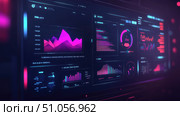 visualization fracturing crm dashboard ai generated. Стоковое AI-изображение, AI-художник Vectorwin / Фотобанк Лори