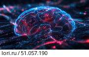 eeg ai interpretation of brainwave scan ai generated. Стоковое AI-изображение, AI-художник Vectorwin / Фотобанк Лори