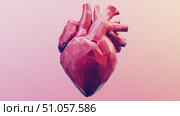 surgery simulation of heart transplant model ai generated. Стоковое AI-изображение, AI-художник Vectorwin / Фотобанк Лори