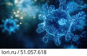 binding abstract visualization of antibody cell ai generated. Стоковое AI-изображение, AI-художник Vectorwin / Фотобанк Лори
