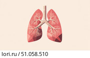 smoke emitting lungs ai generated. Стоковое AI-изображение, AI-художник Vectorwin / Фотобанк Лори