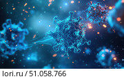 structure abstract visualization of antibody cell ai generated. Стоковое AI-изображение, AI-художник Vectorwin / Фотобанк Лори