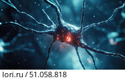 network oscillating neuron ai generated. Стоковое AI-изображение, AI-художник Vectorwin / Фотобанк Лори