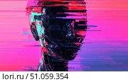ai glitch-transitioning chatbot window ai generated. Стоковое AI-изображение, AI-художник Vectorwin / Фотобанк Лори