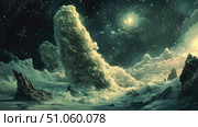 astronomy layering comet ai generated. Стоковое AI-изображение, AI-художник Vectorwin / Фотобанк Лори