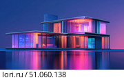 smenergy assembling modern house ai generated. Стоковое AI-изображение, AI-художник Vectorwin / Фотобанк Лори
