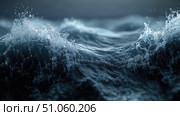 frequency oscillating wave ai generated. Стоковое AI-изображение, AI-художник Vectorwin / Фотобанк Лори
