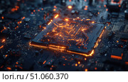 performance fracturing cpu ai generated. Стоковое AI-изображение, AI-художник Vectorwin / Фотобанк Лори