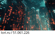 encoding transforming binary code ai generated. Стоковое AI-изображение, AI-художник Vectorwin / Фотобанк Лори