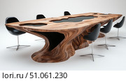 foldable shifting meeting table ai generated. Стоковое AI-изображение, AI-художник Vectorwin / Фотобанк Лори