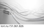 cat6a looping network cable ai generated. Стоковое AI-изображение, AI-художник Vectorwin / Фотобанк Лори
