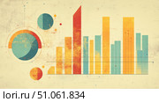 ch beaming revenue chart ai generated. Стоковое AI-изображение, AI-художник Vectorwin / Фотобанк Лори