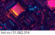 firmware glitching microcontroller ai generated. Стоковое AI-изображение, AI-художник Vectorwin / Фотобанк Лори
