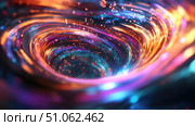 coherence oscillating hologram ai generated. Стоковое AI-изображение, AI-художник Vectorwin / Фотобанк Лори