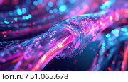 cat7 absorbing network cable ai generated. Стоковое AI-изображение, AI-художник Vectorwin / Фотобанк Лори
