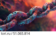 ledger morphing chain ai generated. Стоковое AI-изображение, AI-художник Vectorwin / Фотобанк Лори