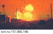 topography exploding view of vacant land ai generated. Стоковое AI-изображение, AI-художник Vectorwin / Фотобанк Лори