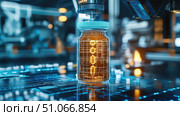 packaging assembling medicine bottle ai generated. Стоковое AI-изображение, AI-художник Vectorwin / Фотобанк Лори