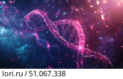 biotechnology elevating dna strand ai generated. Стоковое AI-изображение, AI-художник Vectorwin / Фотобанк Лори