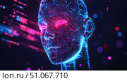 visualization illuminating machine learning model ai generated. Стоковое AI-изображение, AI-художник Vectorwin / Фотобанк Лори