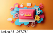 seo syncing digital marketing icon ai generated. Стоковое AI-изображение, AI-художник Vectorwin / Фотобанк Лори