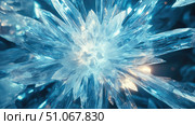berg shifting ice crystal ai generated. Стоковое AI-изображение, AI-художник Vectorwin / Фотобанк Лори
