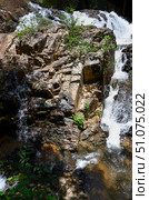 Datanla Waterfall in Dalat among the green rainforests in Southeastern Vietnam. Стоковое фото, фотограф Сергей Фролов / Фотобанк Лори