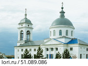 Церковь Рождества Христова, село Константиновка, Малмыжский район, Кировская область. Стоковое фото, фотограф Людмила Гращенкова / Фотобанк Лори