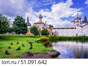 Ростовский Кремль, Ростов Великий, Ярославская область. Стоковое фото, фотограф Baturina Yuliya / Фотобанк Лори