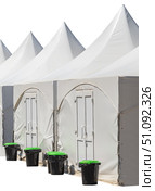 Белая тентовая палатка на белом фоне. White tent on a white background. Стоковое фото, фотограф Татьяна Д / Фотобанк Лори