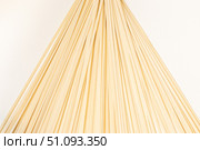 Long flat pasta in the form of a sheaf of wheat. Стоковое фото, фотограф Коханова Наталья / Фотобанк Лори