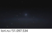 Experience a Stunning Cosmic View The Glorious Stars and Colorful Nebula in Space Above. Стоковое AI-видео, аниматор Лариса Пономарева / Фотобанк Лори