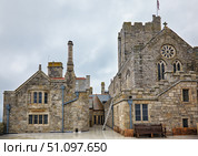 St. Michael's Mount castle and chapel. Cornwall. England. Great Britain (2009 год). Стоковое фото, фотограф Сергей Пристяжнюк (Serg Zastavkin) / Фотобанк Лори