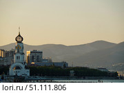 Новороссийск, церковь Петра и Февронии. Стоковое фото, фотограф Маргарита Тетёркина / Фотобанк Лори