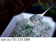 Traditional Russian vegetable soup. Стоковое фото, фотограф Наталия Кирсанова / Фотобанк Лори