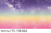 abstract pastel starry rainbow background. Стоковое AI-изображение, AI-художник Анна Никонорова / Фотобанк Лори
