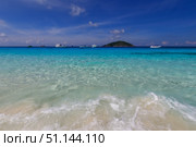 Beach on the Similan Islands on a sunny day. Стоковое фото, фотограф Емельянов Евгений Викторович / Фотобанк Лори